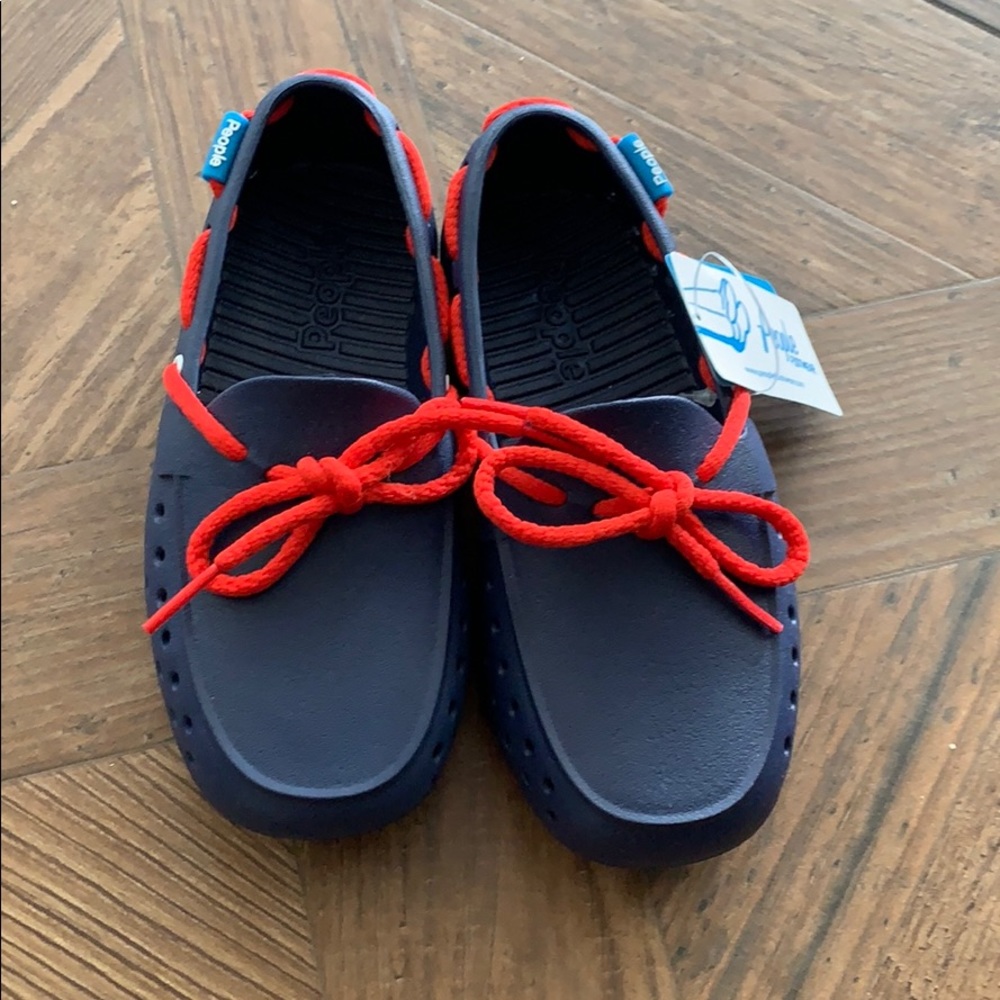 People footwear- blue shoes for kids